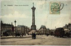Paris 12e - Place de la Bastille à Paris 12e