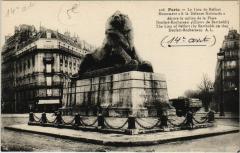 Le Lion de Belfort à Paris 14e