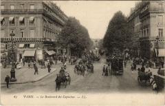 Paris 2e - Le Boulevard des Capucines à Paris 2e