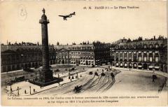 Paris 1e - La Place Vendome à Paris 1er