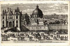 Ancien Paris - La Porte Saint-Honoré
