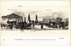 Ancien Paris - Le Pont de la Révolution