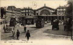 Paris 10e - La Gare de l'Est à Paris 10e