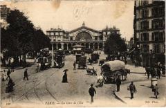 Paris 10e - La Gare de l'Est à Paris 10e