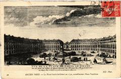 Paris 2e - Ancien Paris - La Place Louis-le-Grand à Paris 2e