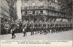 Paris 2e L'Actualité Par La Carte Postale, place de l'Opéra à Paris 2e