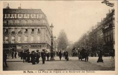 Paris 2e - La Place de la Opéra à Paris 2e
