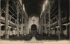 Eglise Notre-Dame du Travail de Plaisance - La Grande Nef et le Maitre-Autel à Paris 14e