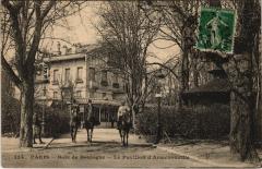 Carte postale ancienne Bois de Boulogne - Le Pavillon d'Armenonville
                                                                     à Paris 16e
                                