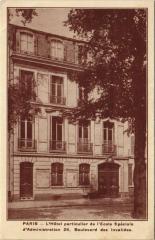 Paris 7e - L'Hôtel particulier de l'Ecole Spéciale d'Admin. à Paris 7e