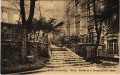 Paris 9e - Lycée Lamartine - Escalier de la Terrasse à Paris 9e