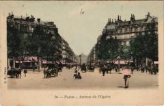 Paris 2e - Avenue de la Opéra à Paris 2e
