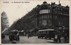 Paris 2e - Le Boulevard des Italiens à Paris 2e