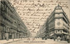 Paris 2e - Avenue de l'Opéra à Paris 2e