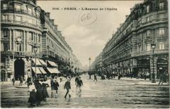 Paris 2e - Avenue de l'Opéra -
																					75002 Paris 2e
																			