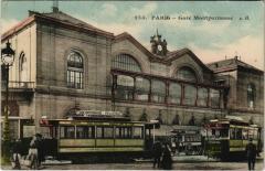 Gare Montparnasse à Paris 6e