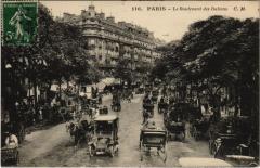 Paris 2e - Le Boulevard des Italiens à Paris 2e