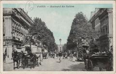 Paris 2e - Le Boulevard des Italiens à Paris 2e