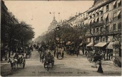Paris 2e - Le Boulevard des Italiens à Paris 2e