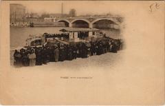 Carte postale ancienne Pont d'Austerlitz
                                                                     à Paris 5e
                                