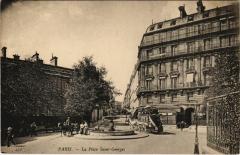 Paris 9e - La Place Saint-Georges à Paris 9e