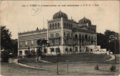 Carte postale ancienne L'Observatoire du Parc Montsouris
                                                                     à Paris 14e
                                