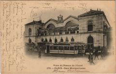 Carte postale ancienne Vues du réseau de l'Ouest - Gare Montparnasse
                                                                     à Paris 6e
                                