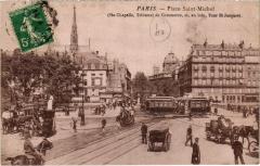 Paris 5e - La Place Saint-Michel -
																					75005 Paris 5e
																			