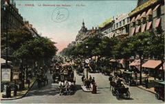 Paris 2e - Le Boulevard des Italiens à Paris 2e