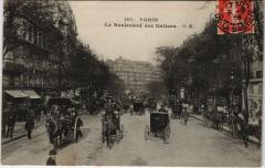 Paris 2e - Le Boulevard des Italiens à Paris 2e