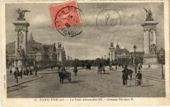 Paris 8e - Le Pont Alexandre Iii à Paris 8e