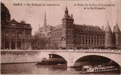 Paris 1e - Tribunal de Commerce, la Palais de Justice à Paris 1er
