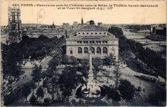 Paris 1e - Panorama pris du Chatelet à Paris 1er