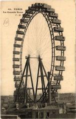 Carte postale ancienne La Grande Roue
                                                                     à Paris 7e
                                