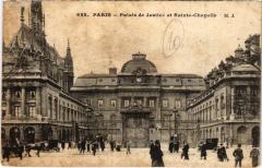 Paris 1e - Le Palais de Justice et la sainte Chapelle à Paris 1er