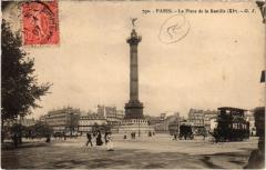 Paris 11e - Place de la Bastille à Paris 11e