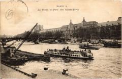 Paris La Seine au Pont des Saints-Peres