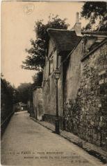 Vieux Montmartre - Maison de Henri IV - Rue Saint-Vincent à Paris 18e