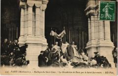 Basilique du Sacré-Coeur, La Bénédiction de Paris pur le Saint-Sacrement -
																					75018 Paris 18e
																			