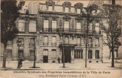 Paris Chambre Syndicale des Propriétés Immobiliéres de la..