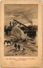 Ancien Paris - Débarquement des Sables