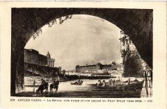 Ancien Paris - La Seine -
													75 Paris
												