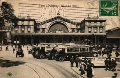 Carte postale ancienne Gare de l'Est
                                                                     à Paris 10e
                                