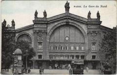 Paris - La Gare du Nord à Paris
