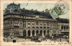 Paris 8e - La Gare Saint-Lazare à Paris 8e