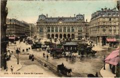 Paris 8e - La Gare Saint-Lazare à Paris 8e