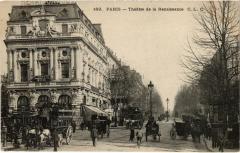 Paris 10e - Théátre de la Reneaissance à Paris 10e