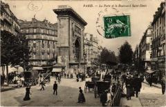 Paris 10e - La Porte et le Boulevard Saint-Denis -
																					75010 Paris 10e
																			