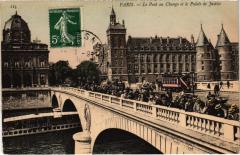 Paris 1e - Le Pont au Change et le Palais de Justice à Paris 1er