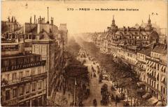 Paris 2e - Le Boulevard des Italiens -
																					75002 Paris 2e
																			